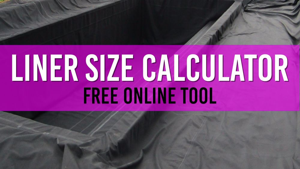 Pond Liner Size Calculator Get the Perfect Fit for Your Garden Pond