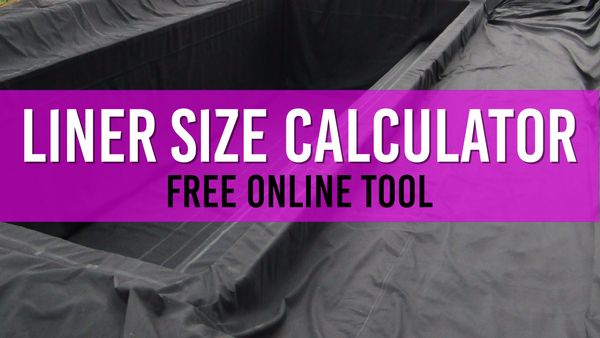 Article photo for Pond Liner Calculator
